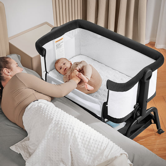 BabyBond Baby Bassinet 3 in 1 Infant & Toddler Cradle